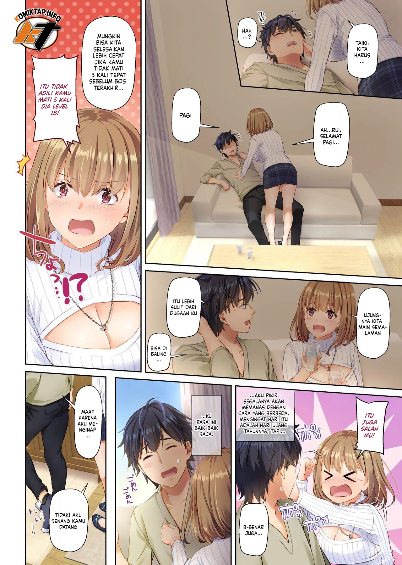 Hitozuma Osananajimi to Hitonatsu no Dekigoto - Chapter 4 end 35