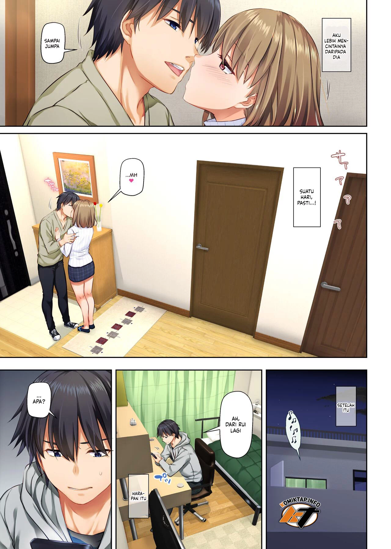 Hitozuma Osananajimi to Hitonatsu no Dekigoto - Chapter 4 end 50