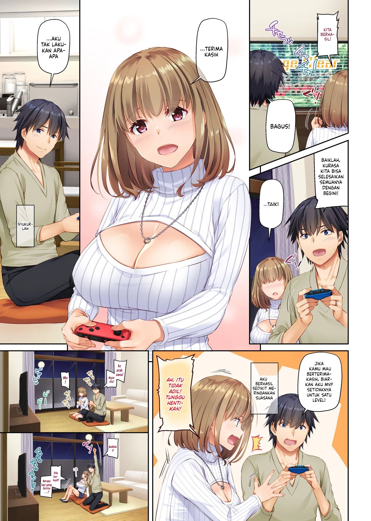 Hitozuma Osananajimi to Hitonatsu no Dekigoto - Chapter 4 end 34