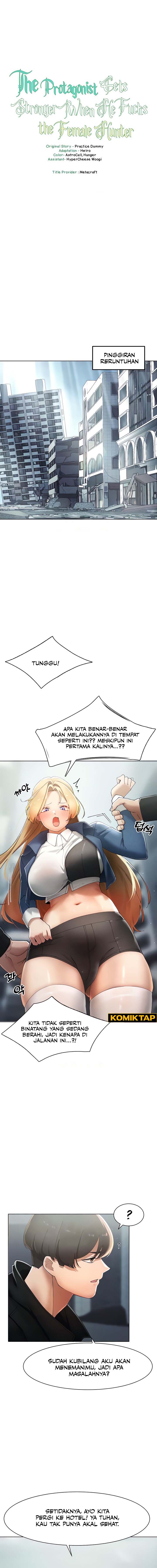 The Protagonist Gets Stronger When He Fucks the Female Hunter - Chapter 15 1