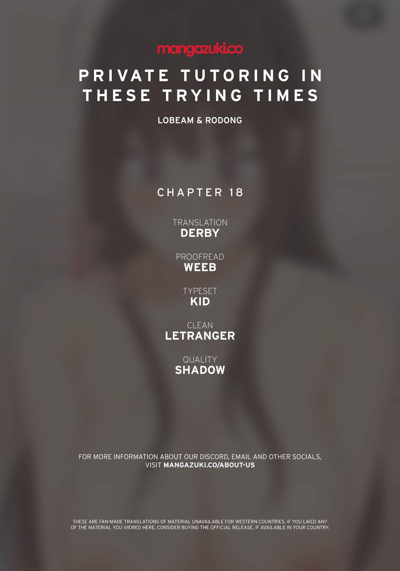 Private Tutoring in These Trying Times - Chapter 18 2