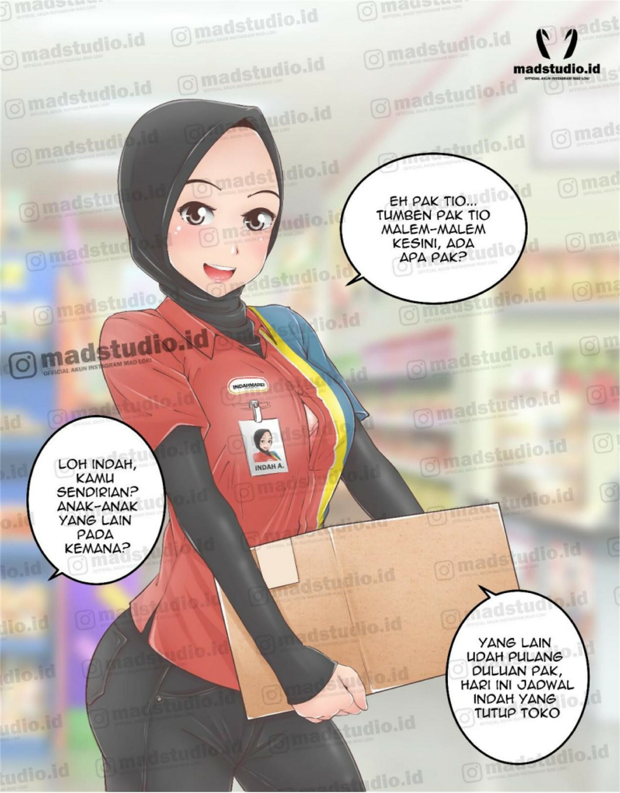 Madloki Indahmaret - Chapter komik madloki indahmaret remake 3