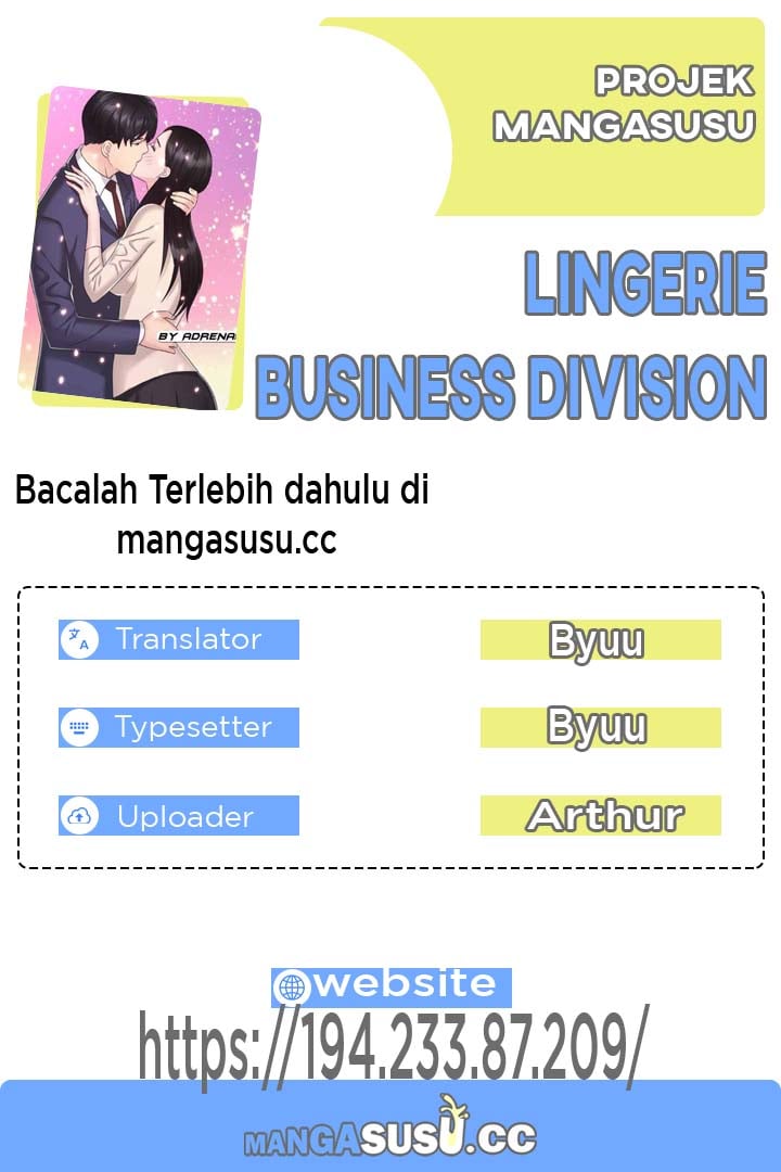 Lingerie Business Division - Chapter 1 1