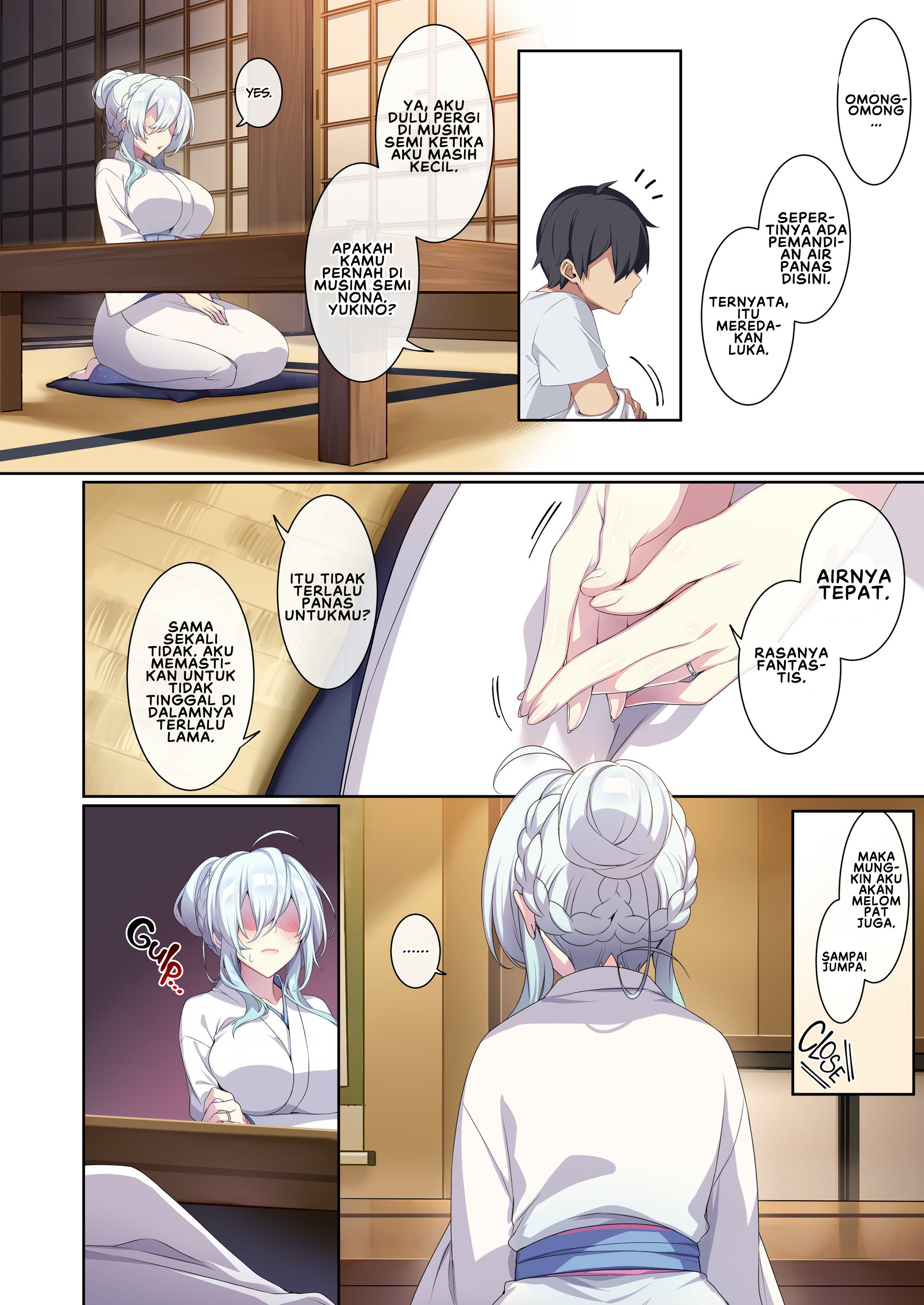 Hitozukiai ga Nigate na Miboujin no Yukionna-san - Chapter 2 61