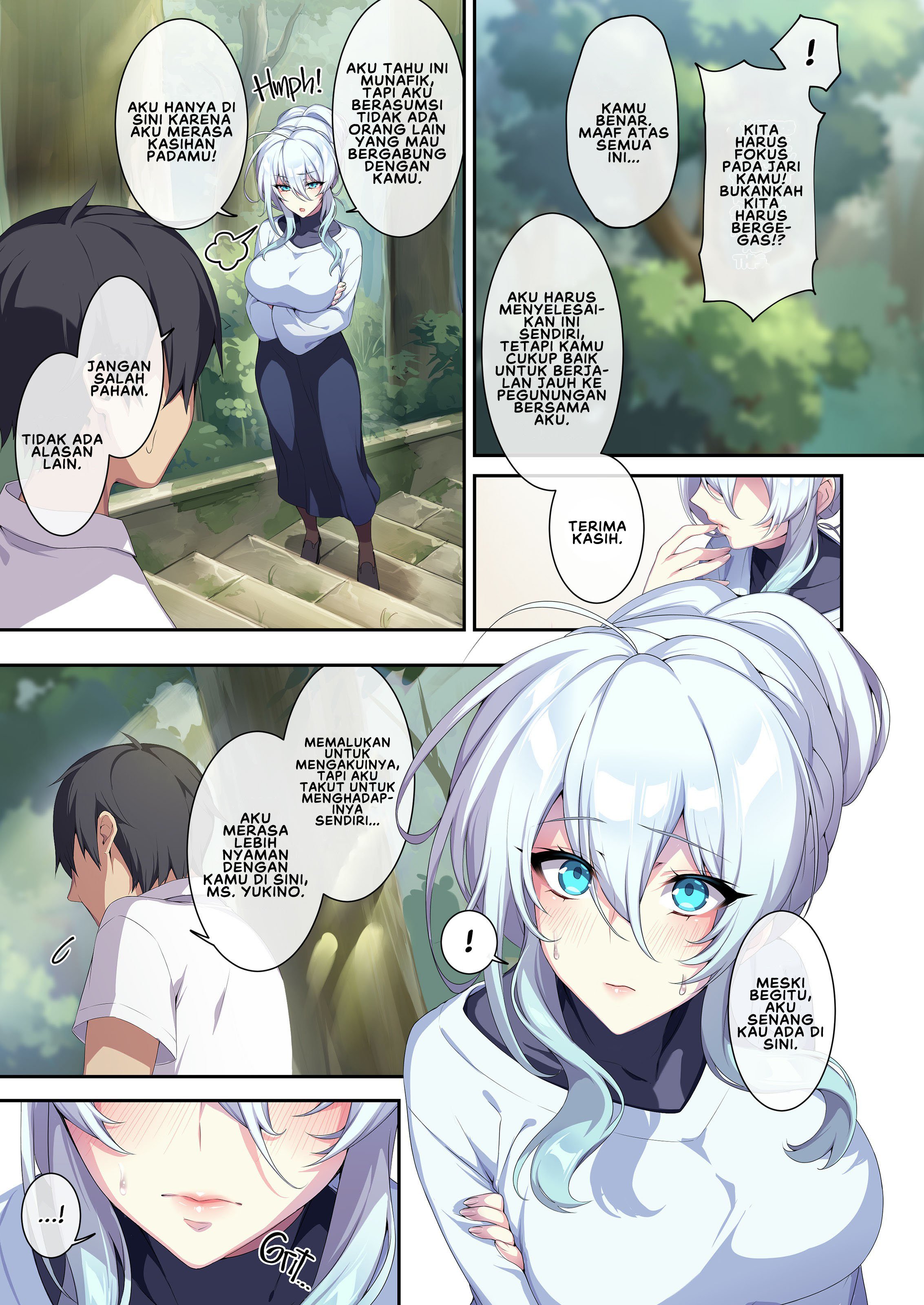 Hitozukiai ga Nigate na Miboujin no Yukionna-san - Chapter 2 14