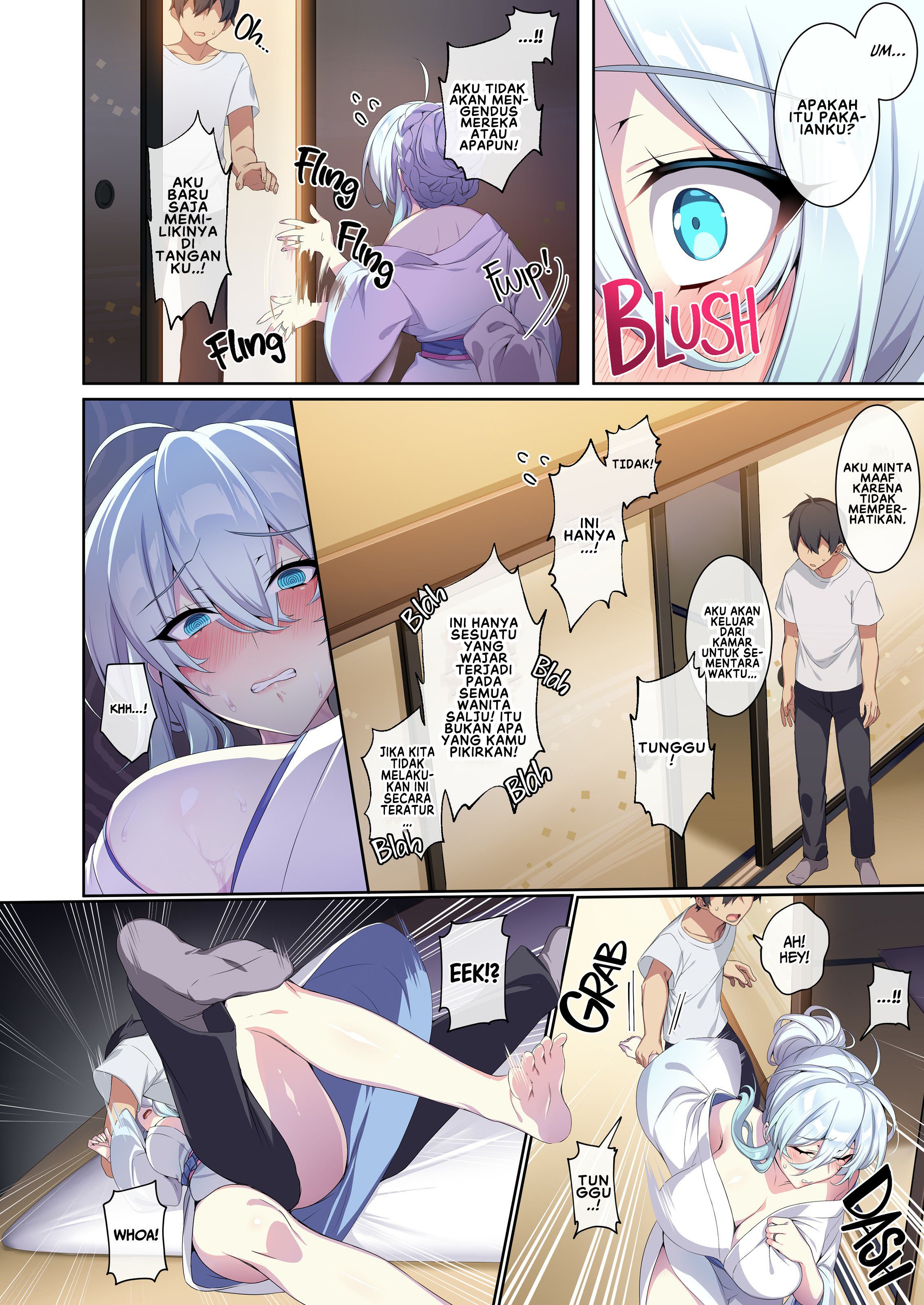 Hitozukiai ga Nigate na Miboujin no Yukionna-san - Chapter 2 65