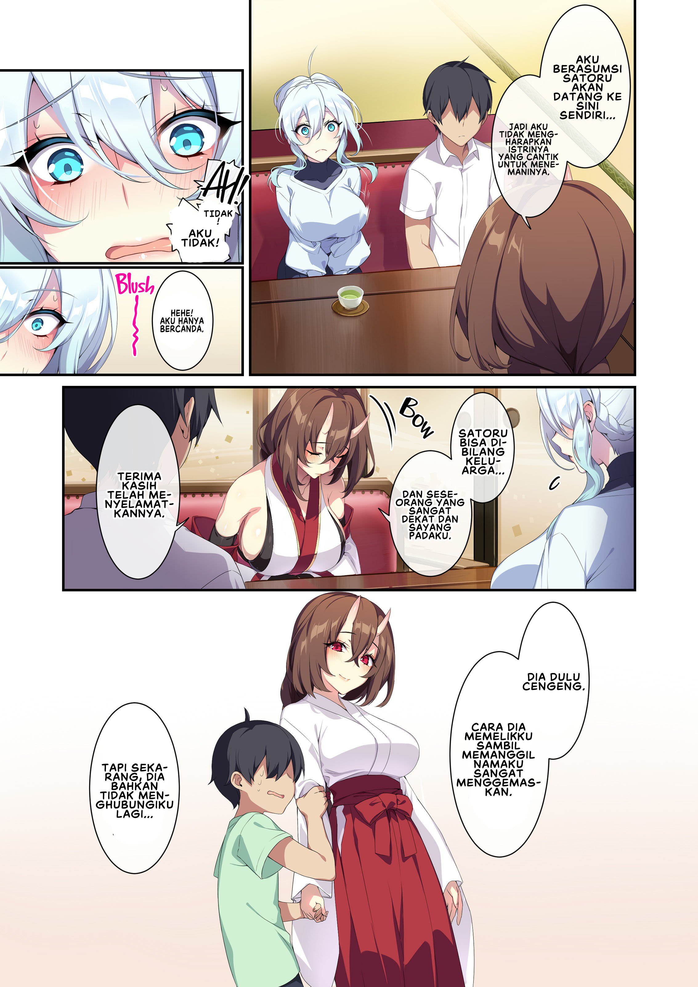 Hitozukiai ga Nigate na Miboujin no Yukionna-san - Chapter 2 18
