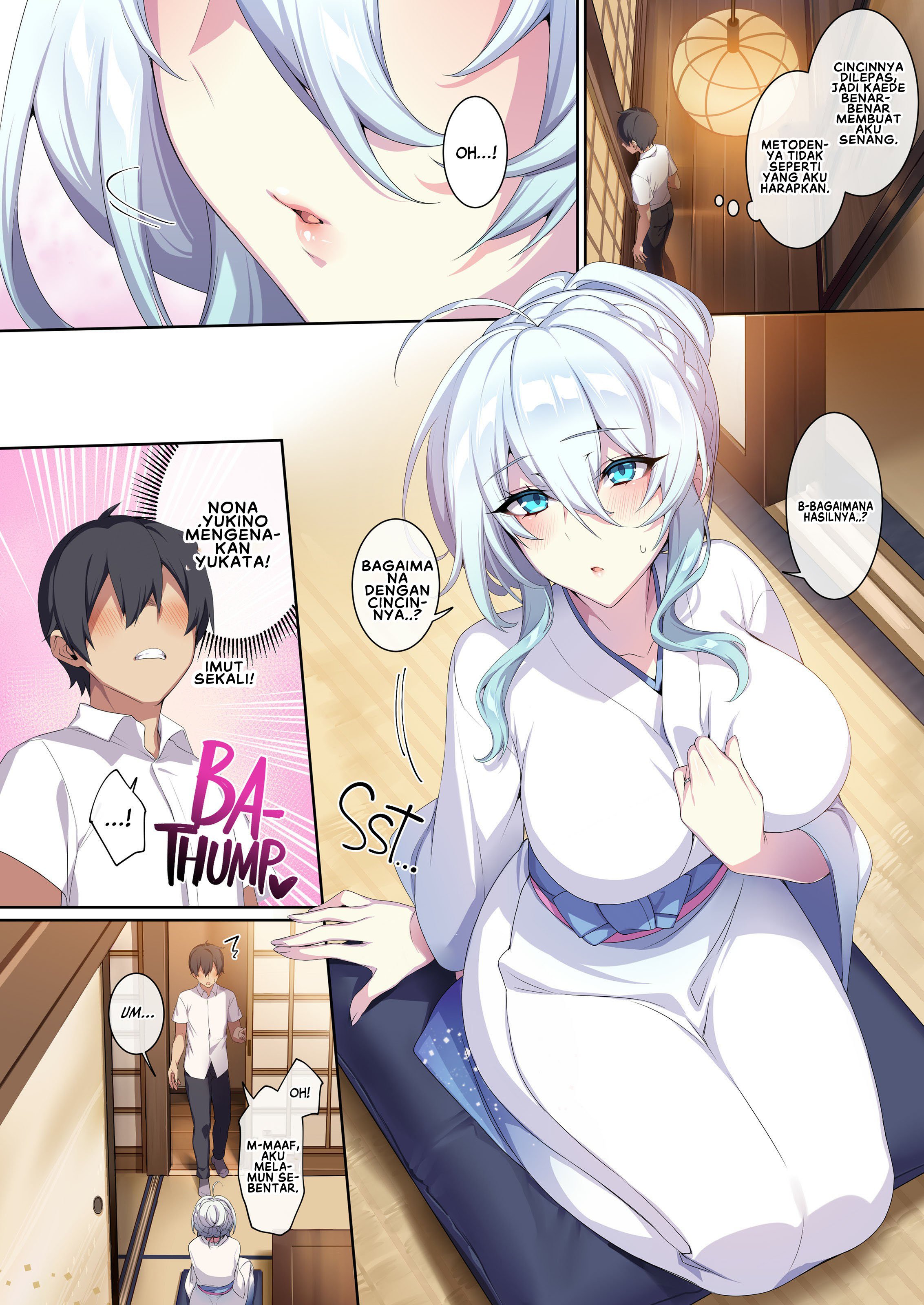 Hitozukiai ga Nigate na Miboujin no Yukionna-san - Chapter 2 55