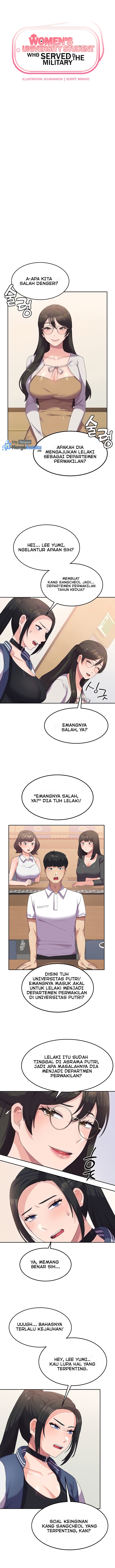 Women&#8217;s University Student who Served in the Military - Chapter 18 3