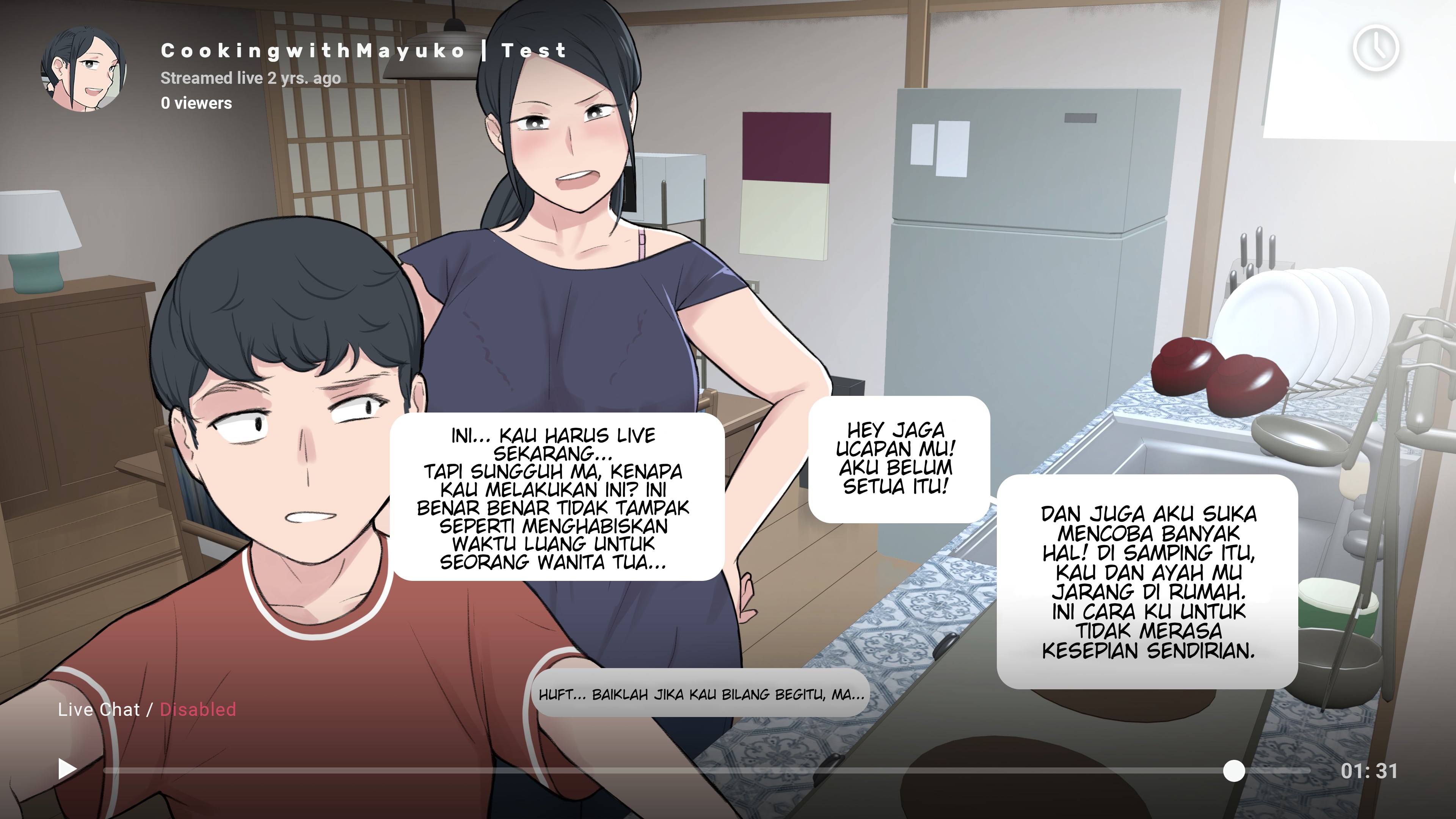 NTRMAN Short Comic - Chapter karaoke 1
