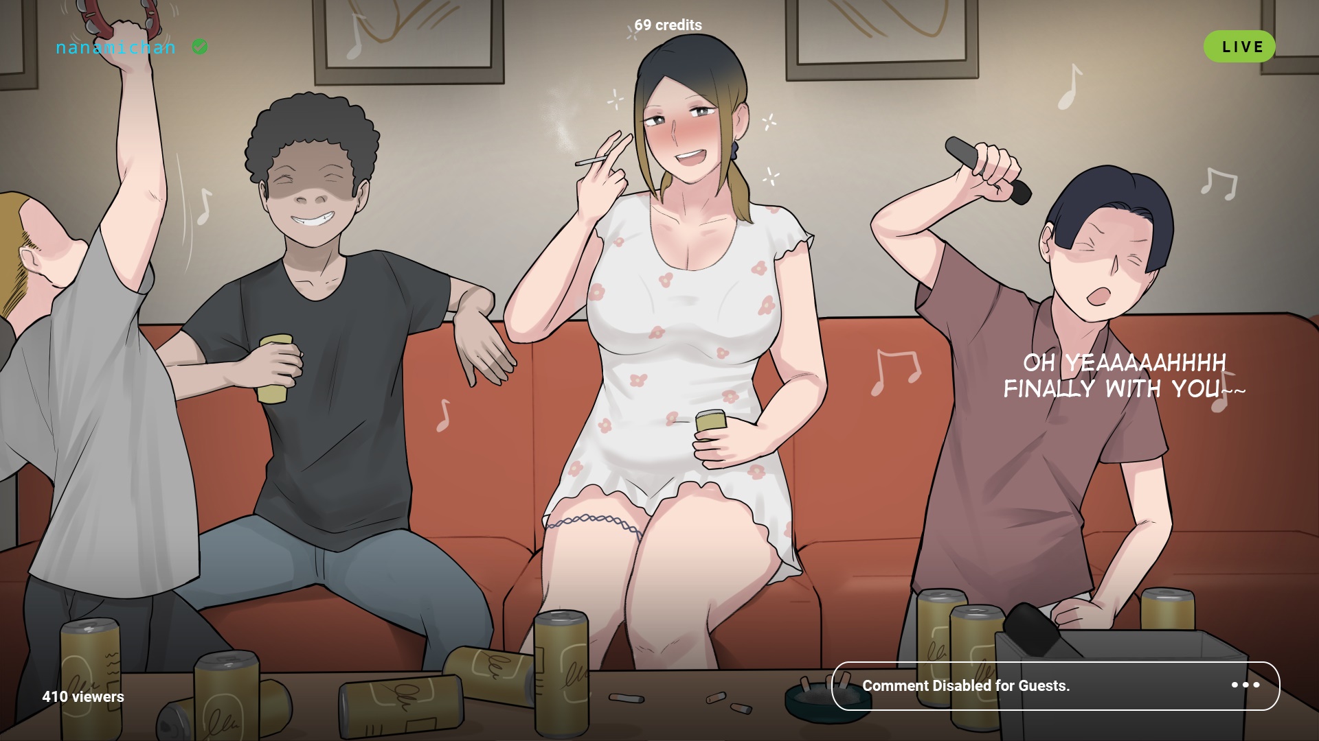 NTRMAN Short Comic - Chapter karaoke 52